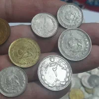 سکه قدیمی شاهنشاهی وشیرخورشید|کلکسیون سکه، تمبر، اسکناس|اهواز, زندوکیلی|دیوار