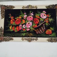 تابلو فرش  طبیعت بزرگ