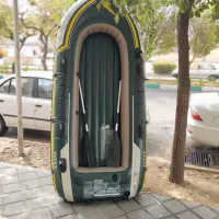 قایق بادی 4 نفره آمریکایی اینتکس به همراه پمپ باد