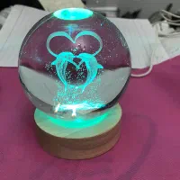 گوی ۸سانتی کریستال|چراغ خواب و آباژور|تهران, سیمای ایران|دیوار