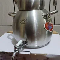 سماور و قوری استیل|قوری، کتری، قهوه‌ساز دستی|دزفول, |دیوار