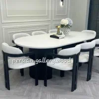 وانتیس میز ناهارخوری ماریو دو تیرک گرد