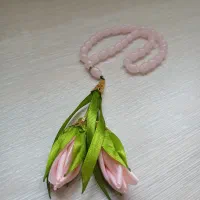 تسبیح گل رز مدل غنچه