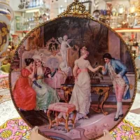 بشقاب دیوارکوب اروپایی|کلکسیون و سرگرمی|سنندج, |دیوار