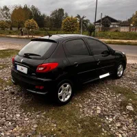 207 اتومات پانا مشکی|خودرو سواری و وانت|صومعهسرا, |دیوار