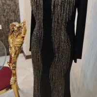 کرایه لباس مجلسی تاسایز۴۴۴۶ ملیله ریسه ای|لباس|تهران, نازی‌آباد|دیوار