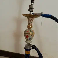 قلیان تنه برنجی‌ مارک طه عربی سوپاپ دار