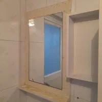 آینه وباکس روشویی|لوازم سرویس بهداشتی|مراغه, |دیوار