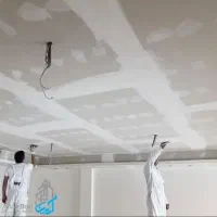 کاشی کاری. نقاشی . سقف کاذب