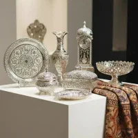 قدیمی نقره گول لری فقط بیزیم توکان آلیر/حتی قرلمیش