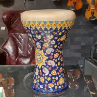 ساز دهولا با طرح میناکاری  \*