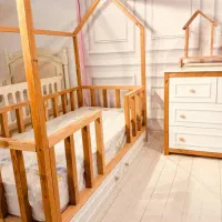 سرویس خواب چوبی اقساطی&طرح های بچه گانه+|اسباب و اثاث بچه|تهران, سعادتآباد|دیوار