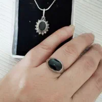 ست نقره با زنجیر بدل|جواهرات|تهران, صادقیه|دیوار