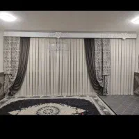 پرده اقساط پانچ آماده فوری|پرده، رانر، رومیزی|اهواز, گلستان|دیوار