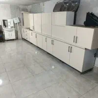 فروش یک سرویس کابینت دست دوم های گلاس ترک