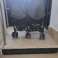 کالسکه دوقلو|کالسکه و لوازم جانبی|شیراز, ریشمک|دیوار