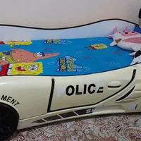 تخت ماشینی کودک و نوجوان 90*200 همراه تشک رویا|تخت و صندلی بچه|تهران, اقدسیه|دیوار