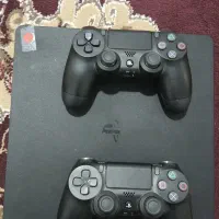 پلی4اسلیم 500گیگ دوتا دسته با 6تا بازی|کنسول، بازی ویدئویی و آنلاین|کاکی, |دیوار