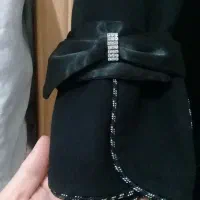 مانتو مجلسی مزون دوز مشکی پر کلاغی|لباس|سنندج, |دیوار