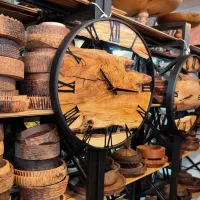 ساعت دیواری چوبی بهترین کیفیتو قیمت