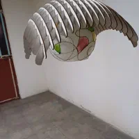 ۲ تا لوستر چوبی سالم