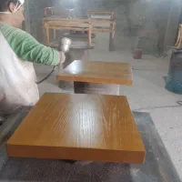 رنگ کاری چوب در محل وکارگاه ورق طلا پتینه