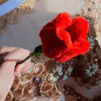 گل جاودانه|گل مصنوعی|خمین, |دیوار