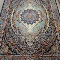 فرش ضخیم کارکرده دست دوم قالی مشهد اصفهان کاشان