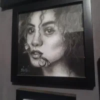 سیاه‌‌قلم|تابلو، نقاشی، عکس|قم, پردیسان|دیوار