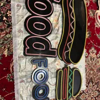 ریسه و نئون|ریسه و چراغ تزئینی|تربت جام, بوستان وحدت|دیوار