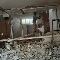 مغنی چاه وتخریب ساختمان