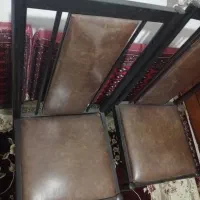 5تا صندلی فلزی ست هم|مبلمان اداری|قم, شاه احمد قاسم|دیوار