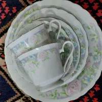سرویس دونفره عصرانه خوری ژاپنی