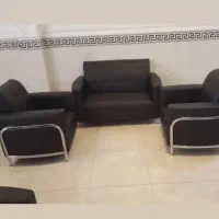 مبل انتظار اطلس با فوم سرد