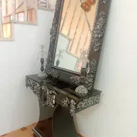 میز و آینه و شمعدان|مبلمان خانگی و میز عسلی|نیشابور, رحمت آباد|دیوار