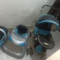 کالسکه و روروک سرویس خواب لباس از سایزه1 تا سایز 5