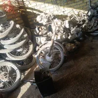 لوازم اوارقی موتور هندا ۷۰یاماها ۱۰۰وهندافقط کلی|قطعات یدکی و لوازم جانبی|تاکستان, |دیوار