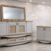 آیینه و کنسول و میز تلویزیون مدل نیلوفر