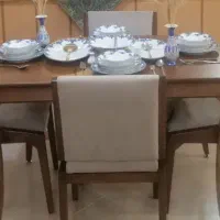 میز غذاخوری|میز و صندلی غذاخوری|مبارکه, |دیوار