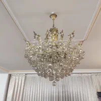 لوستر برنجی|لوستر و چراغ آویز|مشکین‌دشت, |دیوار