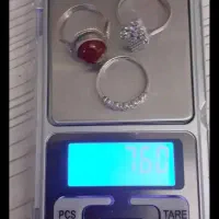 انگشتر نقره زنانه