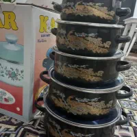 قابلمه لعابی و ابزار آشپز خانه