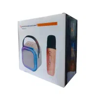 اسپیکر بلوتوثی چراغدار + میکروفن بیسیم مدل K12|پخش‌کننده همراه|کرج, گوهردشت|دیوار