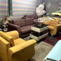 مبل هشت نفره در حد نو|مبلمان خانگی و میز عسلی|خوی, |دیوار