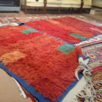 یک جفت فرش دستباف ۱/۵در2/5ویکی سه متری