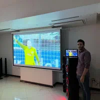 ویدئو پروژکتور قابلیت اتصال به موبایل وکنسول بازی