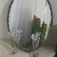 آینه شمعدان و میز