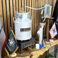 اقتصادی ترین گلابگیر سایزشخصی تقطیر کامل دیگ بزرگ