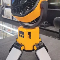 پنکه و چراغ اظطراری چند کاره