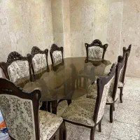 میز ناهارخوری ۸ نفره سلطنتی